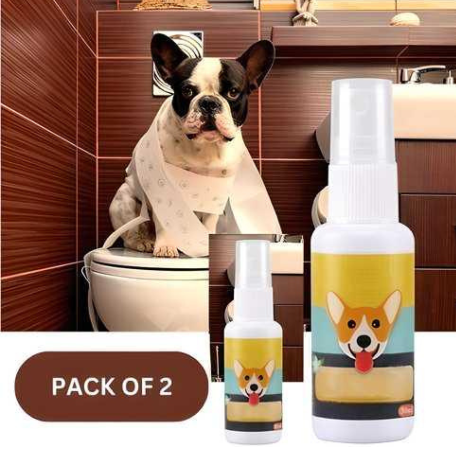 Potty Training Spary  30ml each (Pack of 2) Dog & Cat