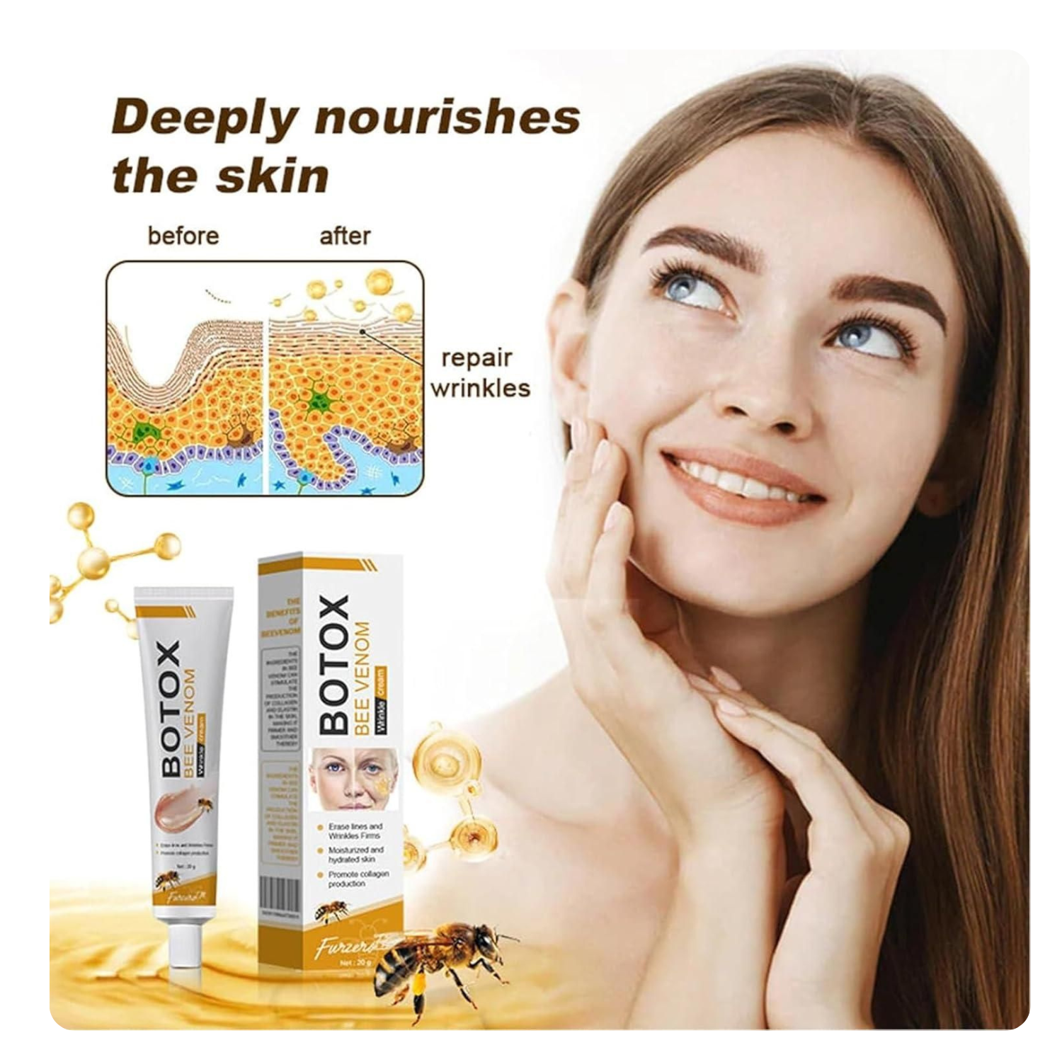 Botox Bee Venom Cream 20g (Pack of 2)
