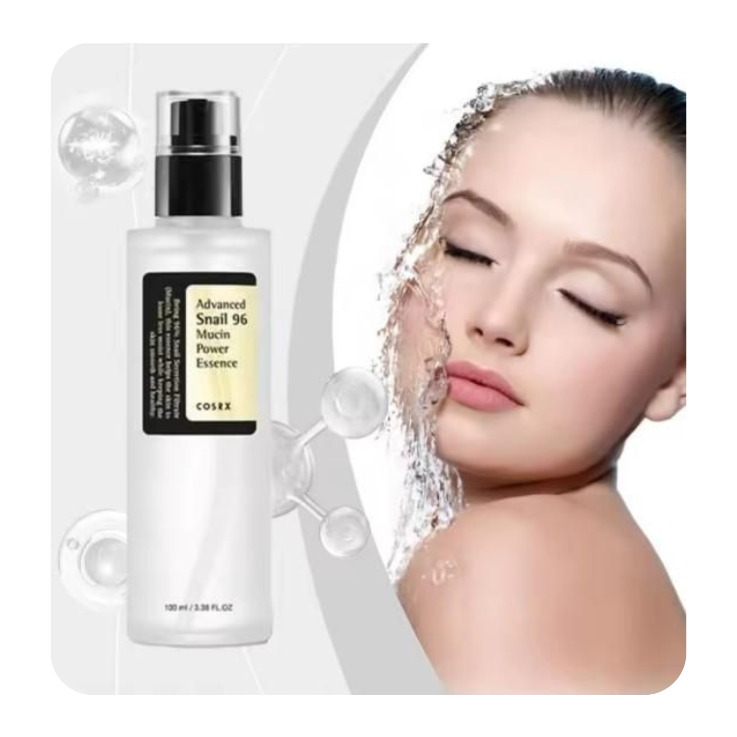 Snail 96 Mucin Power Essence 100 Ml Each  Pack of 2