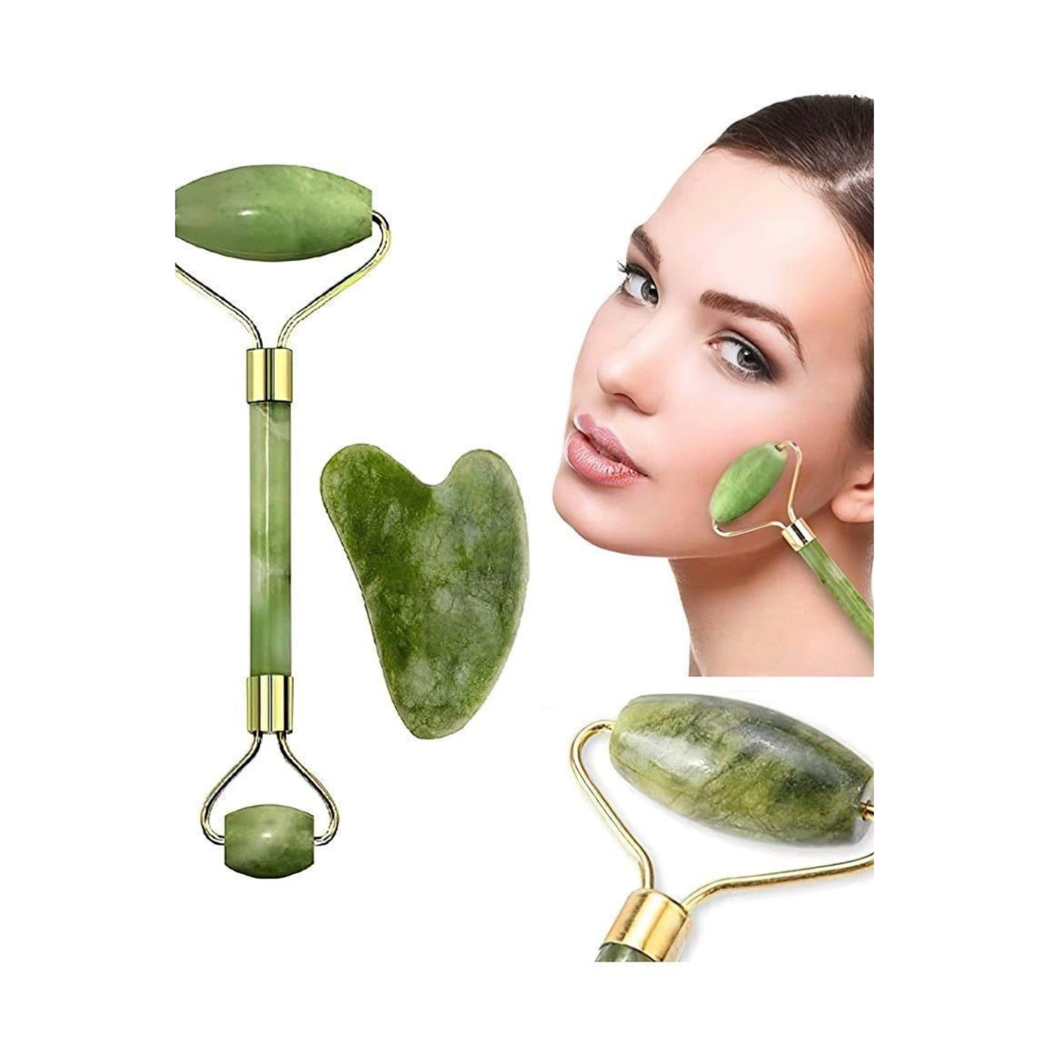 Natural Massage Jade Stone
