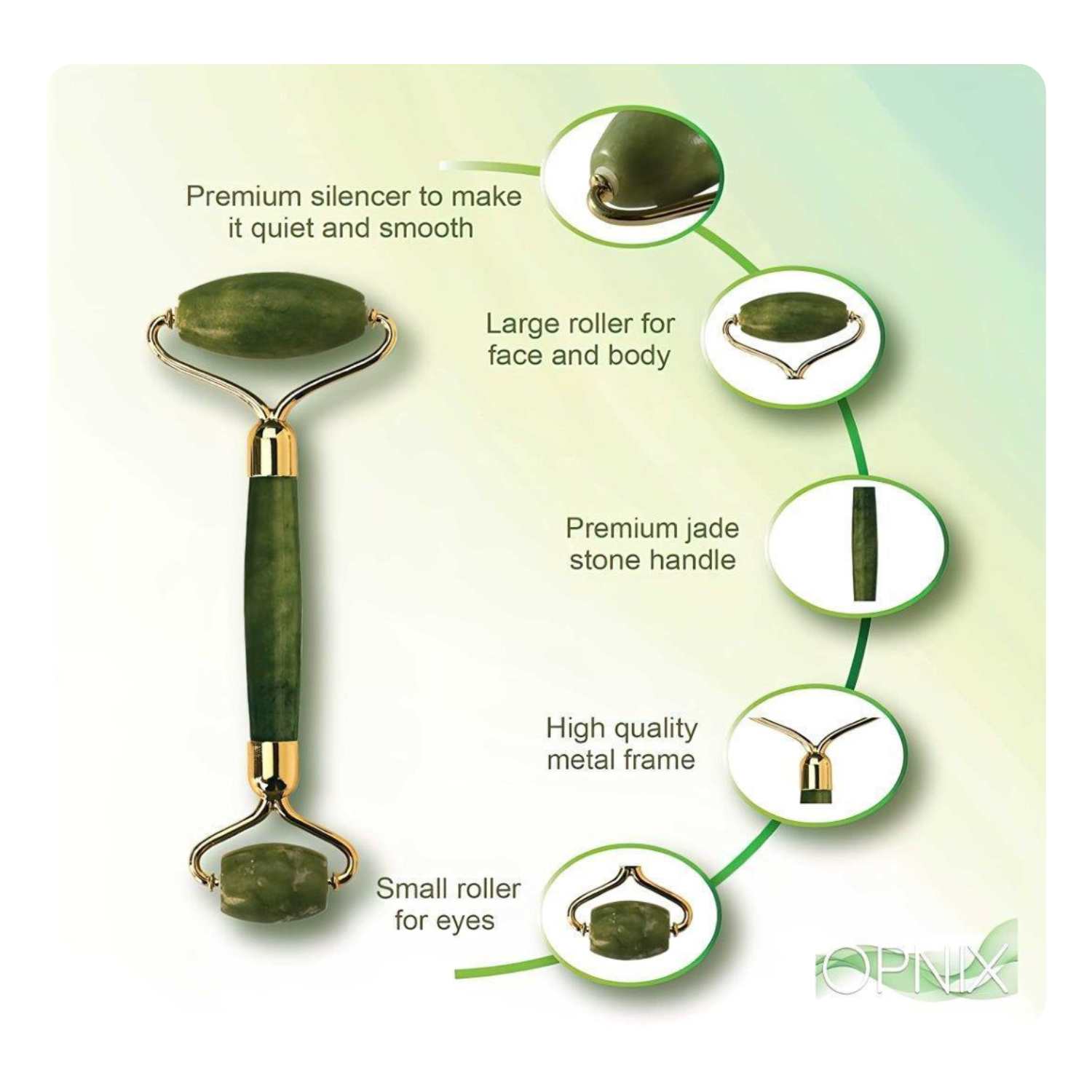 Natural Massage Jade Stone