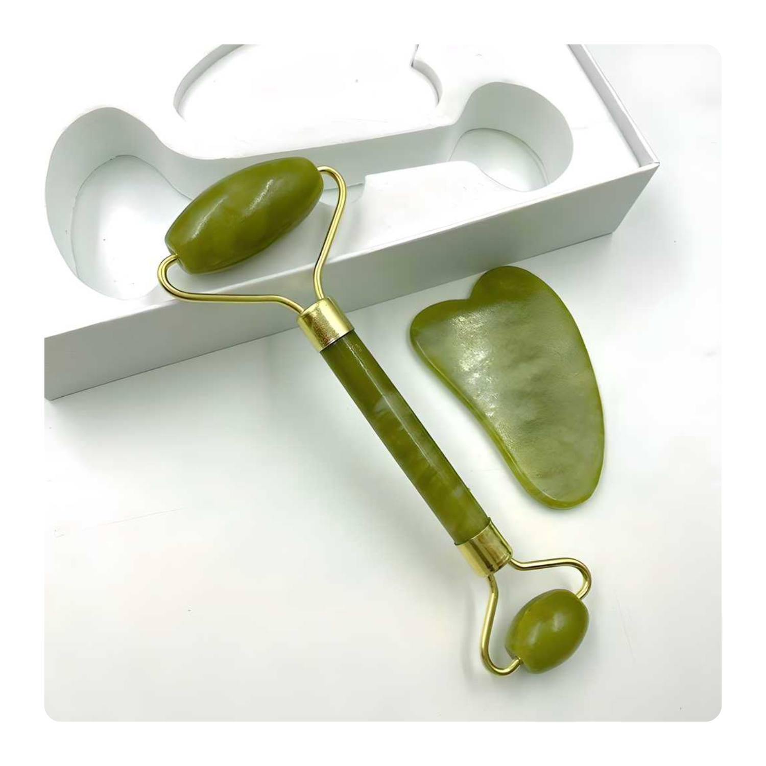 Natural Massage Jade Stone